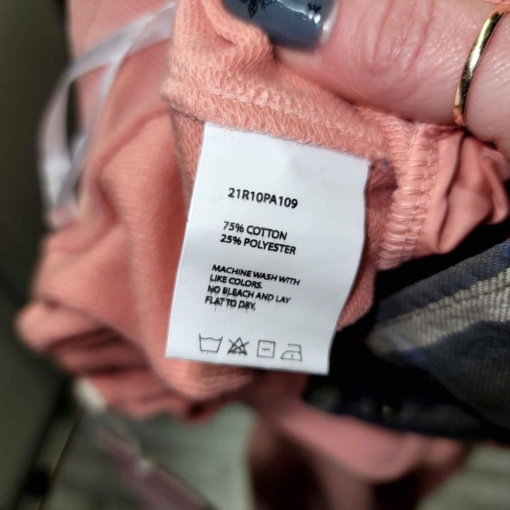 Nap pink balloon cotton sweatpants - Picture 9 of 10